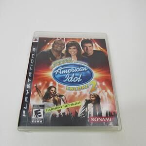 American Idol: Encore 2‎ (Sony PlayStation, 2008) PS3